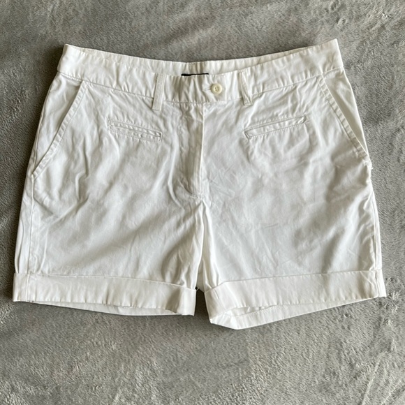 Fred Perry Vintage Women White Shorts size US 8 - Picture 1 of 7